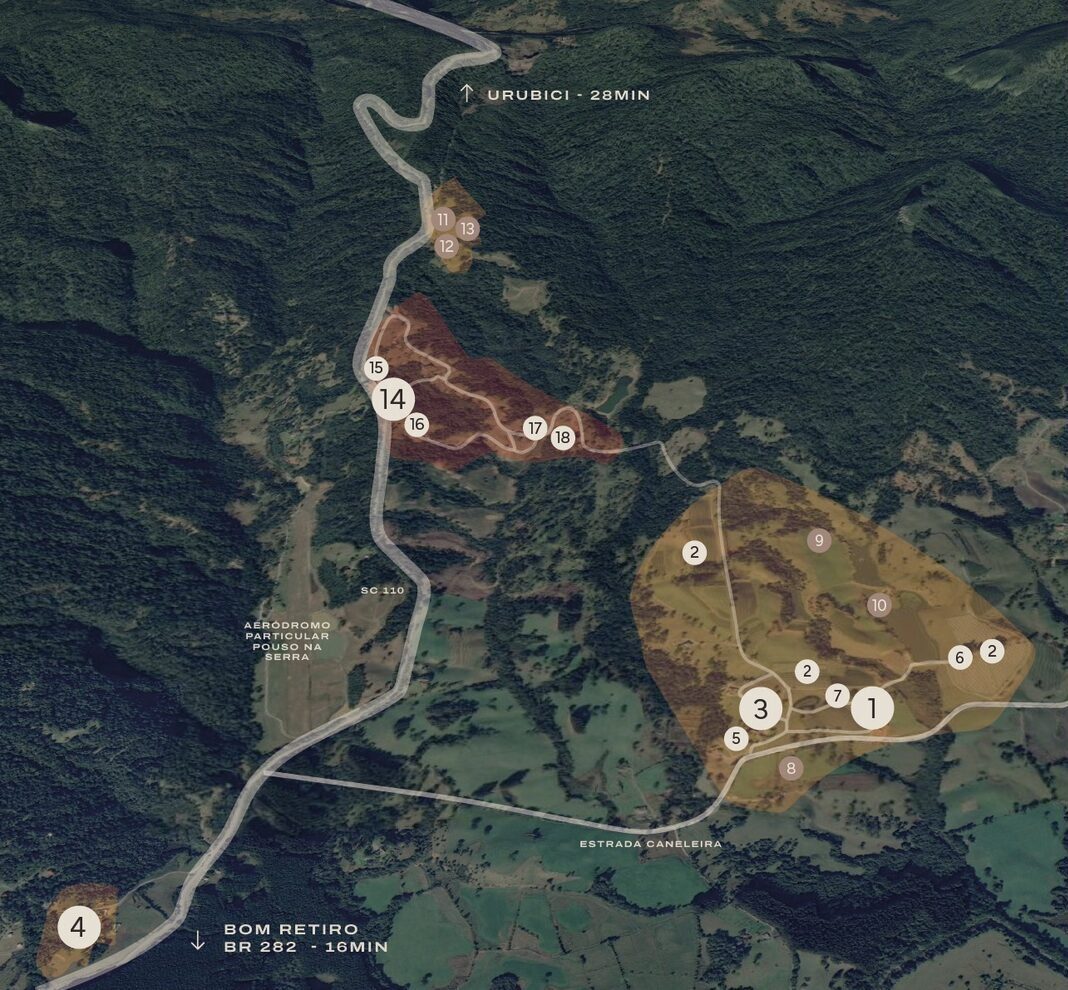 Masterplan da Fazenda Bom Retiro